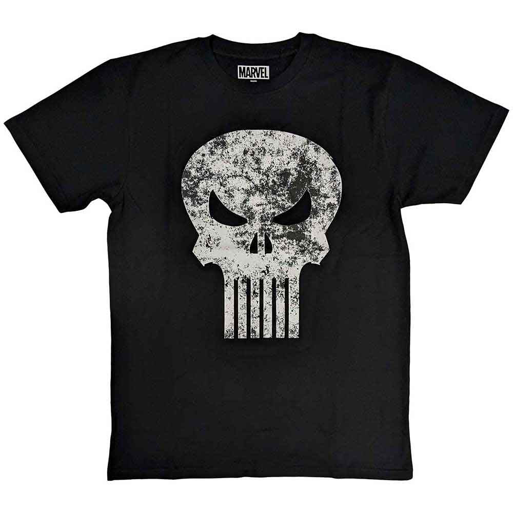 Punisher Distressed Logo (T-Shirt)
