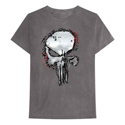 Punisher Metallic Skull (T-Shirt)