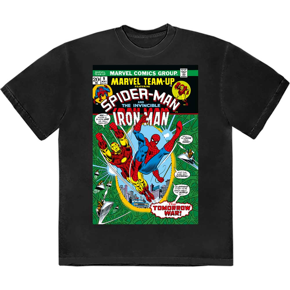 Spiderman & Iron Man Comic Cover (T-Shirt)