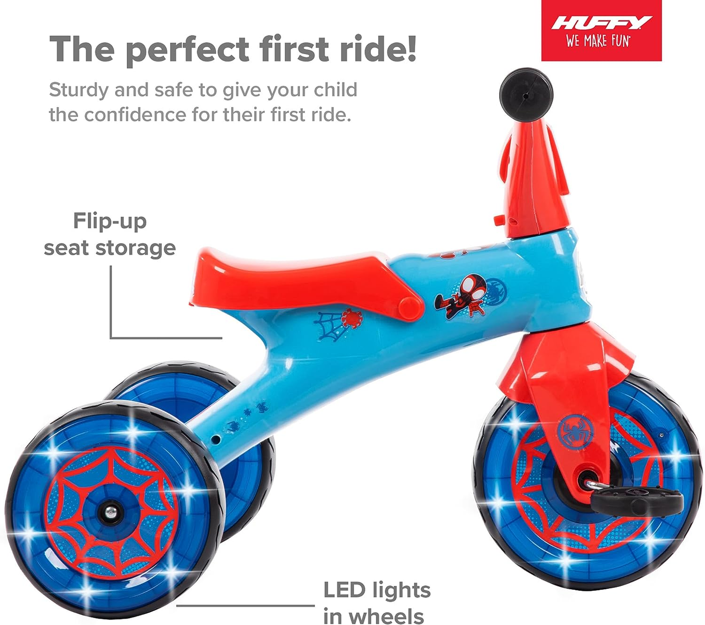 Marvel Spidey's Electro-Light Trike: The Perfect Gift for Young Superheroes!