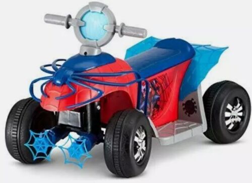 Marvel's Spider-Man 6V Quad Ride-On for Toddlers by Kid Trax (KT1283)