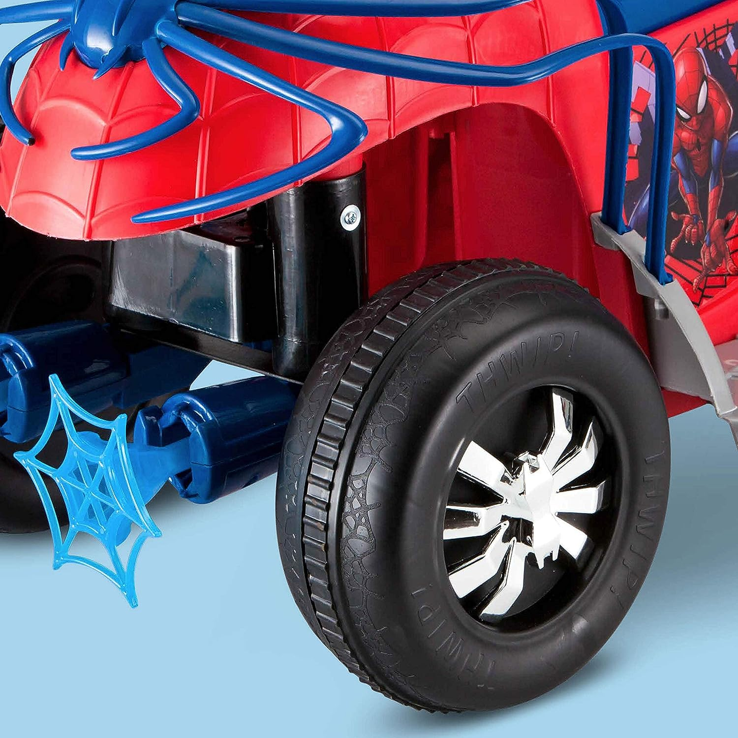 Marvel's Spider-Man Premium Toddler Quad Ride-On for Kids Ages 18-30 Months by Kid Trax