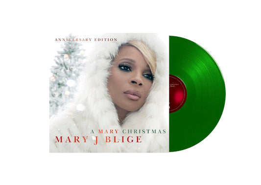 Mary J. Blige A Mary Christmas (Anniversary Edition) [Translucent Green 2 LP] [Vinyl]