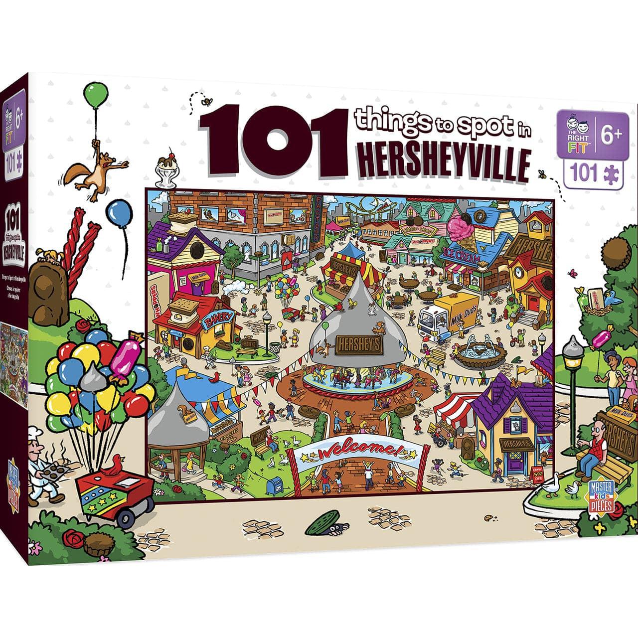 101 Things to Spot - In Hersheyville - 101 Piece Puzzle