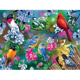 Audubon - Songbird Collage - 300 Piece EZGrip Puzzle