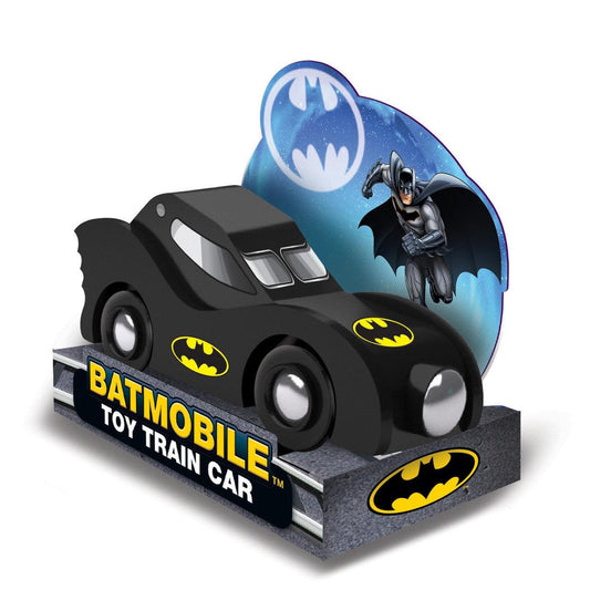 Batman Batmobile Wood Toy Train