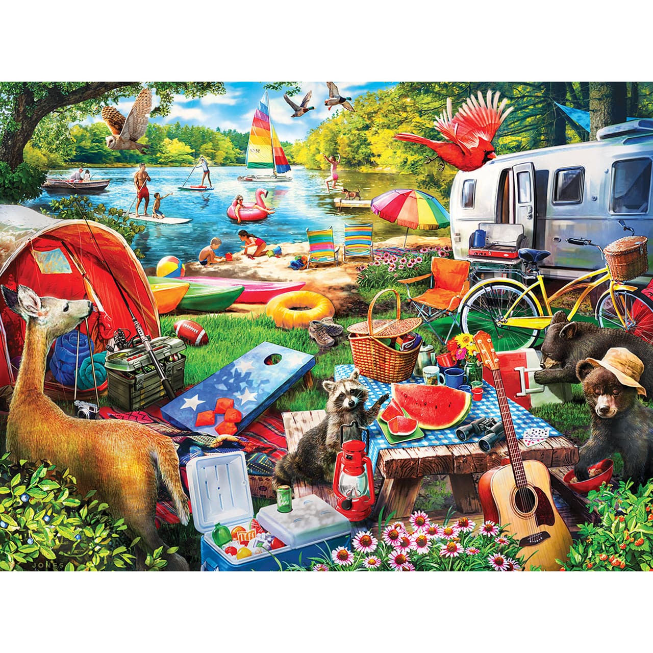 Campside - Little Rascals - 300 Piece EzGrip Puzzle