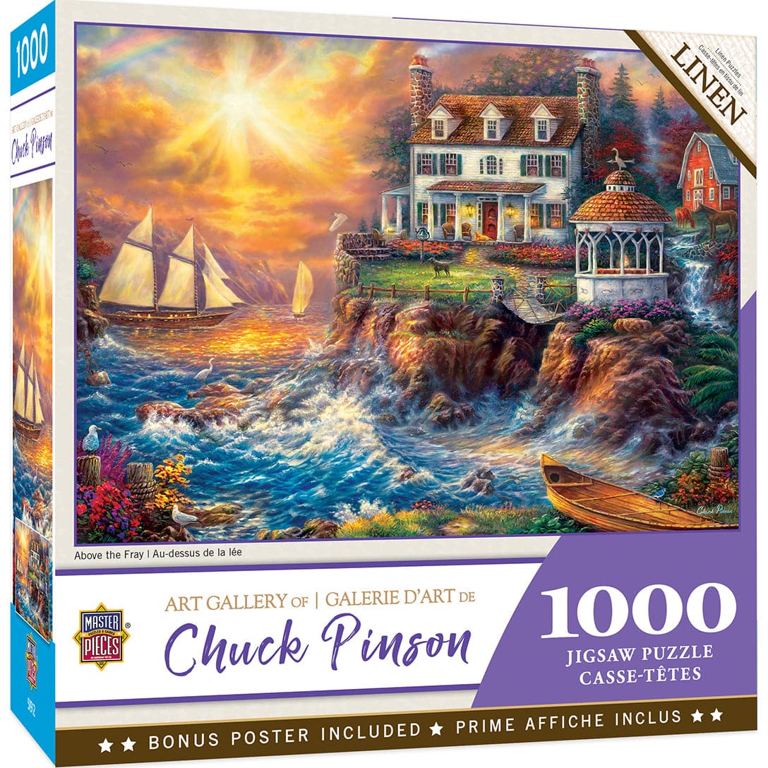 Chuck Pinson Art Gallery - Above the Fray - 1000 Piece Puzzle