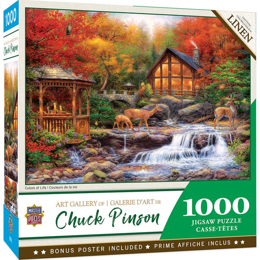 Chuck Pinson Art Gallery - Colors Of Life - 1000 Piece Puzzle