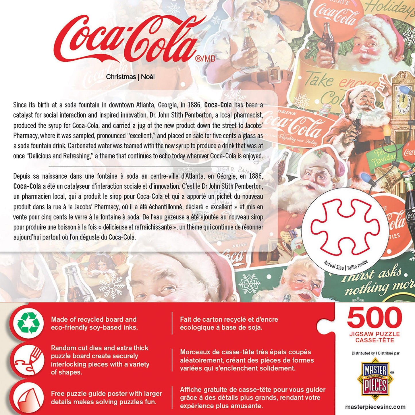 Coca-Cola Holiday - 500 Piece Puzzle