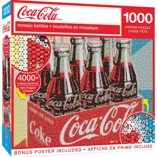 Coca-Cola - Photomosaic Bottles - 1000 Piece Puzzle