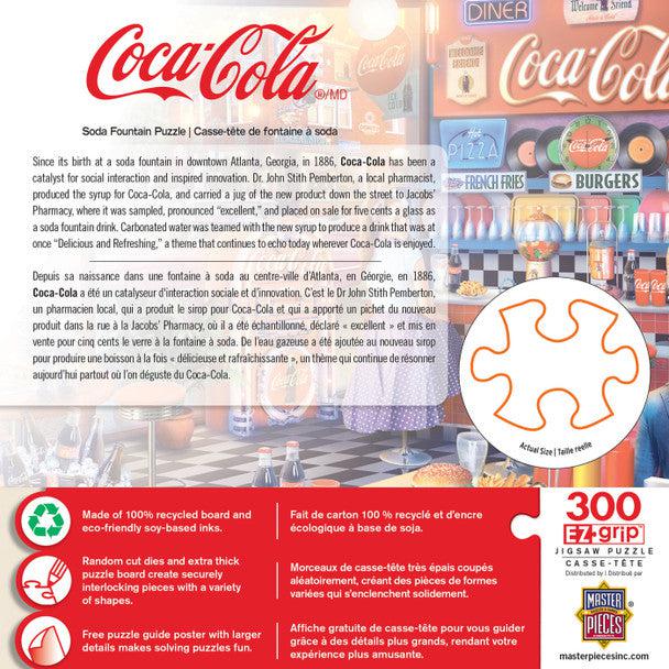 Coca-Cola - Soda Fountain - 300 Piece EzGrip Puzzle