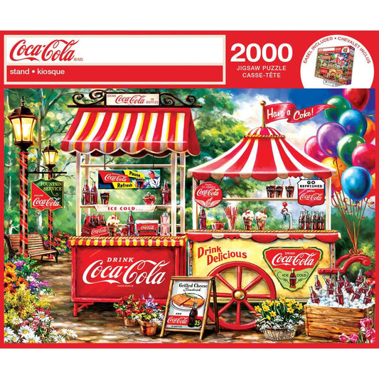 Coca-Cola - Stand - 2000 Piece Puzzle