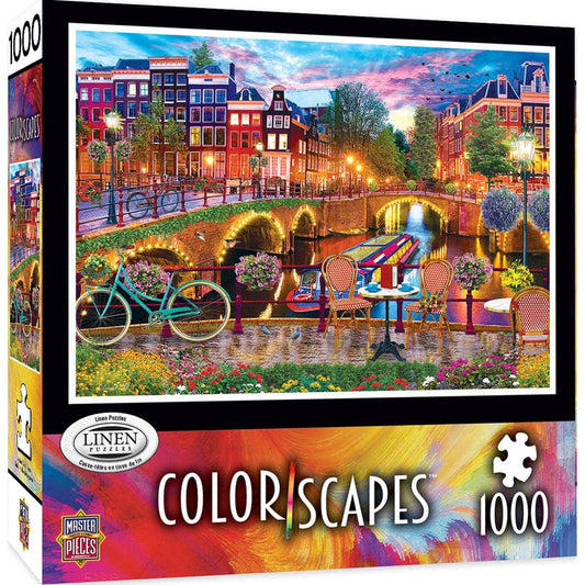 Colorscapes - Amsterdam Lights - 1000 Piece Puzzle