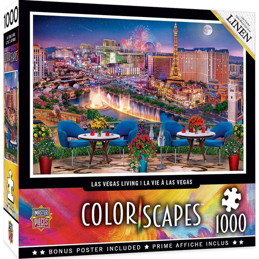 Colorscapes - Las Vegas Living - 1000 Piece Puzzle