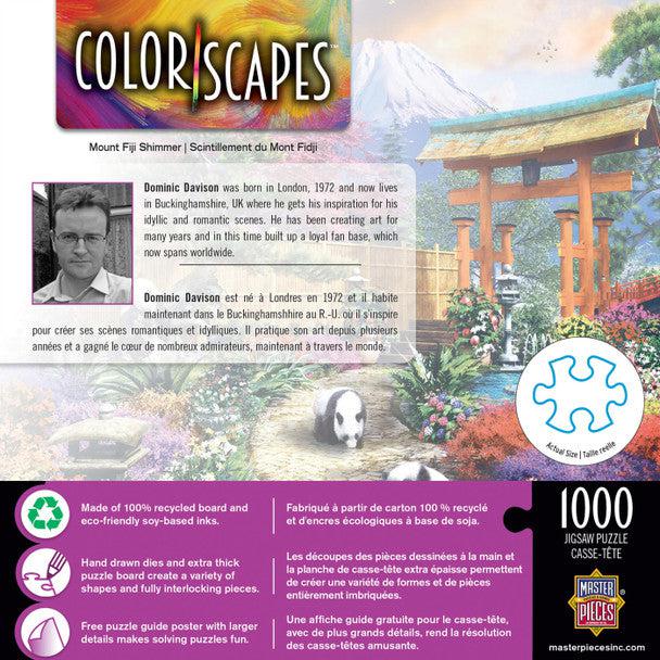 Colorscapes - Mount Fuji Shimmer - 1000 Piece Puzzle