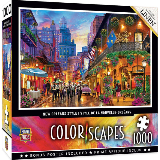 Colorscapes - New Orleans Style - 1000 Piece Puzzle