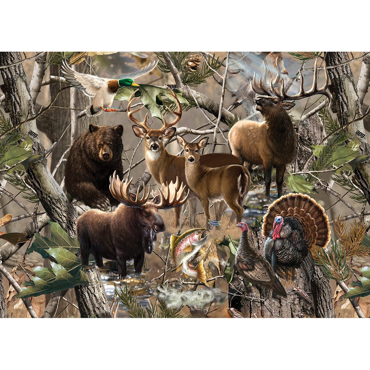 Realtree - Open Season - 1000 Piece Puzzle