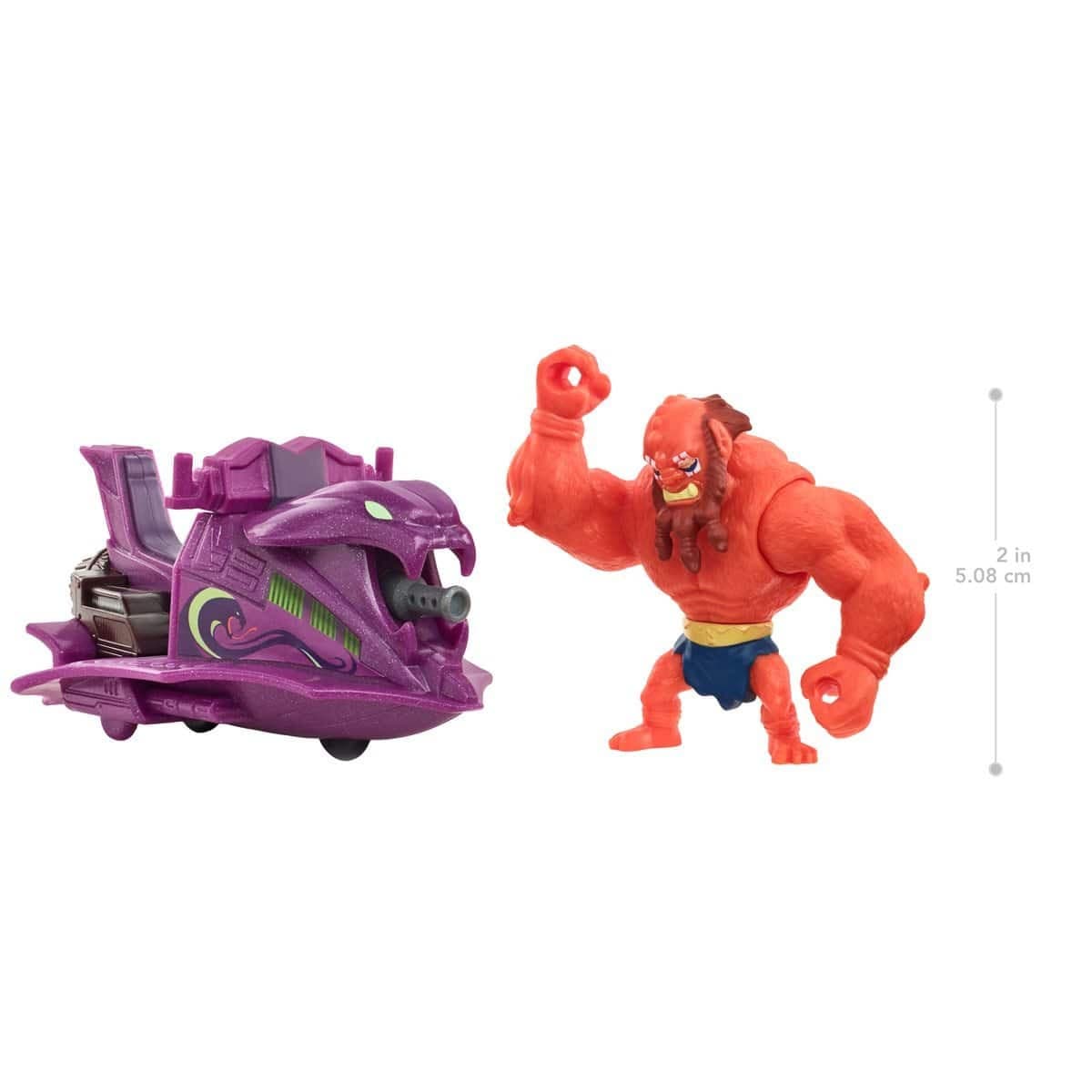 Masters of the Universe Revelation Beast Man and War Sled Eternia Minis Vehicle Pack