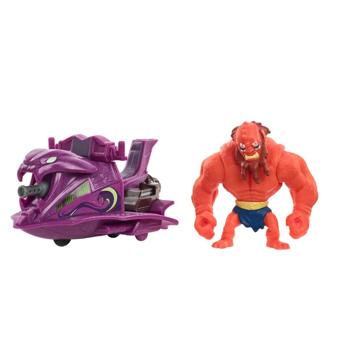 Masters of the Universe Revelation Beast Man and War Sled Eternia Minis Vehicle Pack