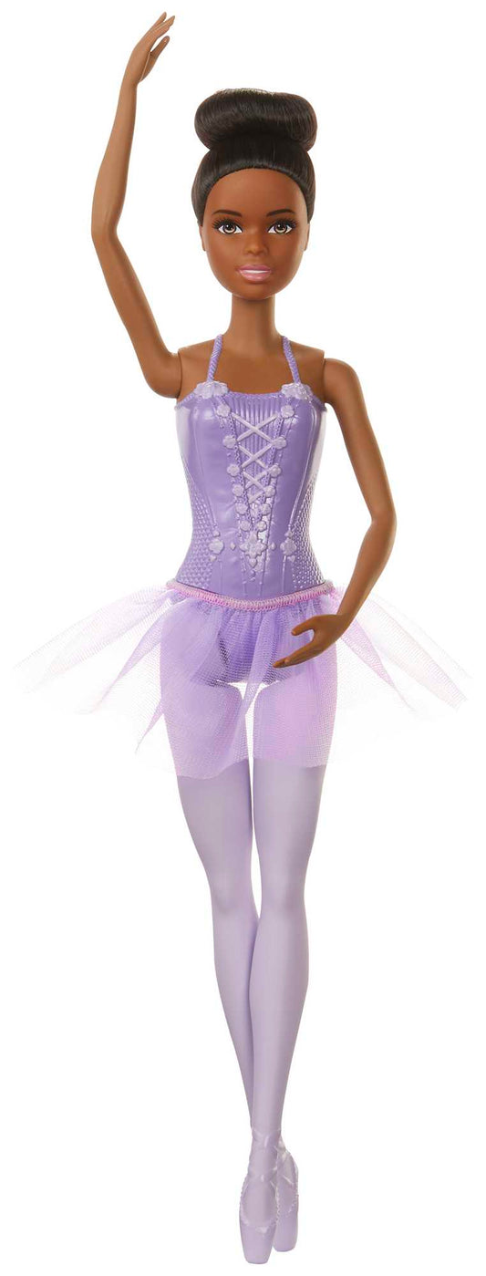Barbie Ballerina Doll - Brunette Hair - Purple Outfit