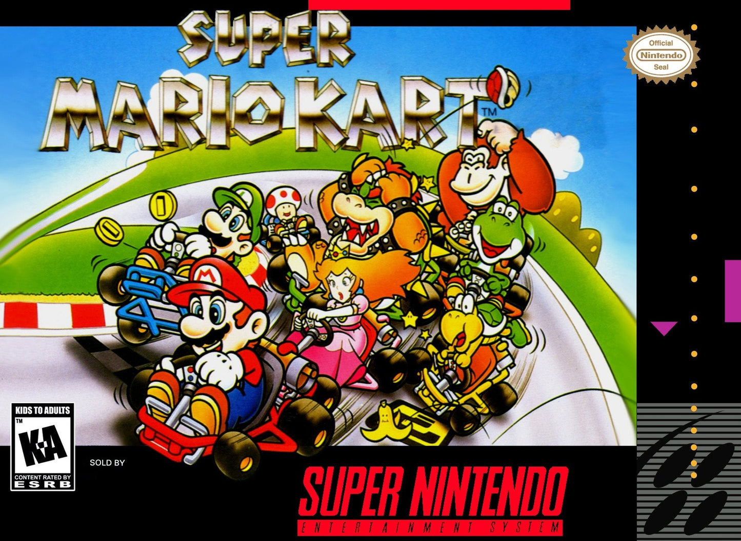 Super Mario Kart (Super Nintendo)