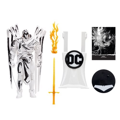McFarlane Toys DC Multiverse Azrael Curse of the White Knight Sketch Gold Label 7-Inch Action Figure - Entertainment Earth Exclusive