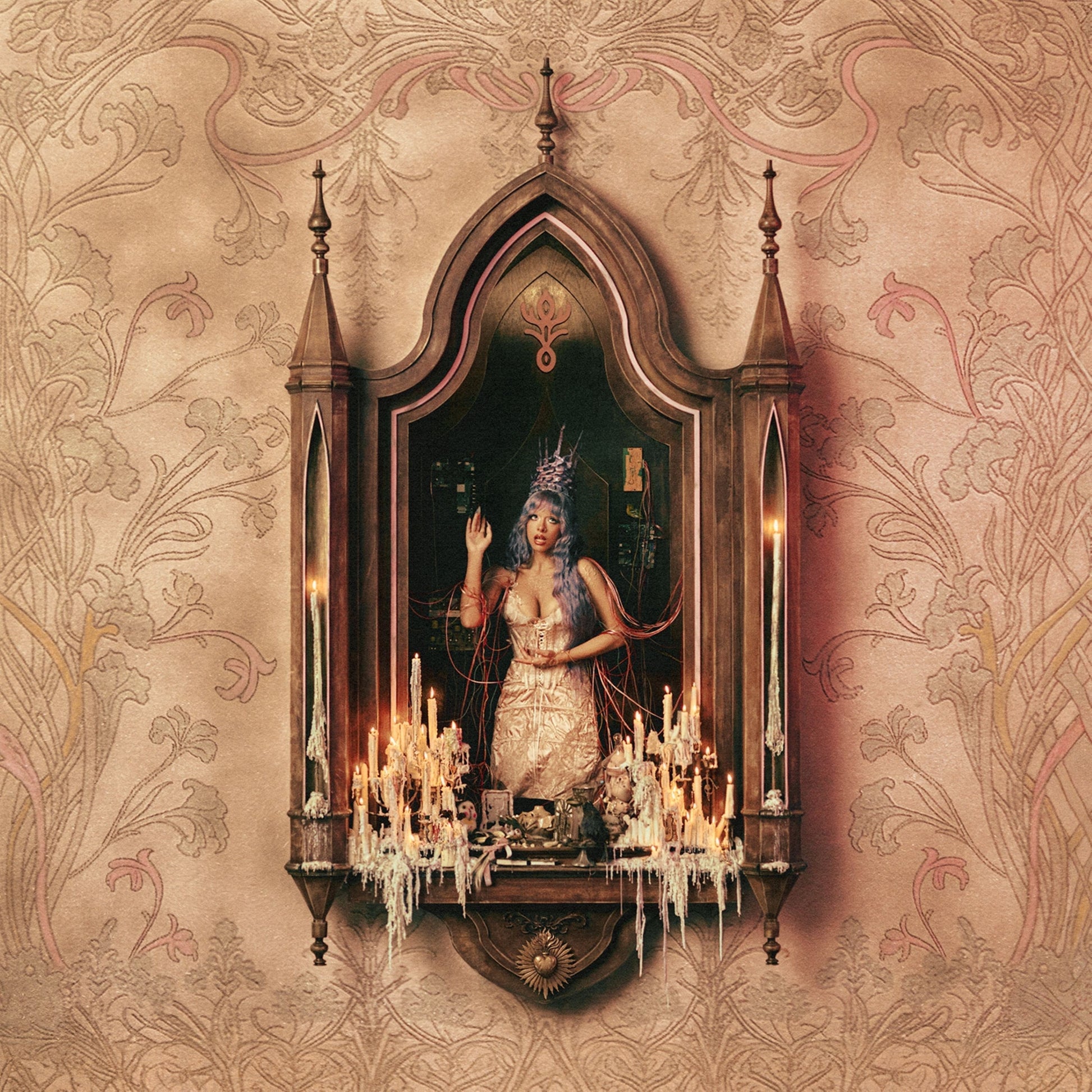 Hades (Indie Exclusive) (Gatefold Jacket-20Pg Booklet-12X24 Poster) [Aura Blue Vinyl] [2LP] [Vinyl] - Golden Apple Comics