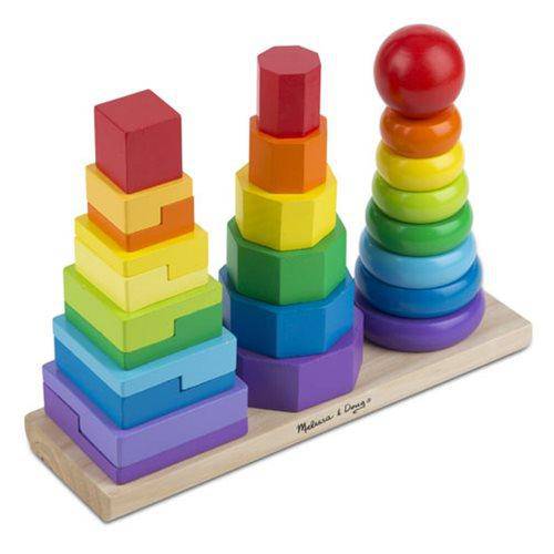 Melissa & Doug - Geometric Stacker