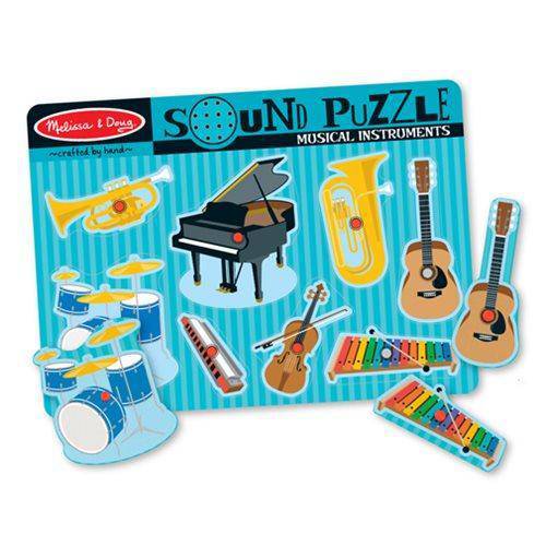 Melissa & Doug - Musical Instruments Sound Puzzle