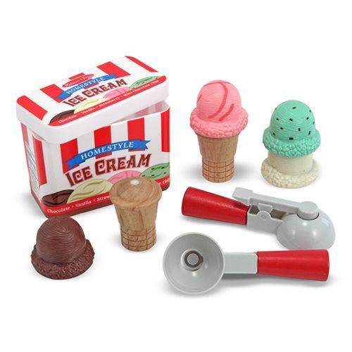 Melissa & Doug - Scoop and Stack Ice Cream Cone Playset