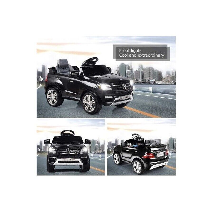 Mercedes Benz ML350 Ride On Car with Remote Control, MP3 Port, and Seat Belt for Kids
