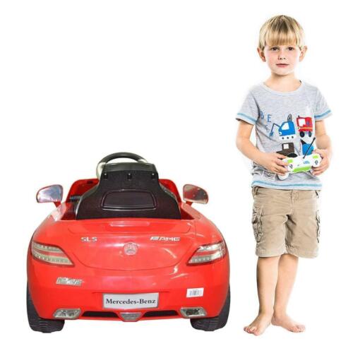 MERCEDES BENZ SLS Kids Ride On Car with Remote Control, MP3 Player, and Electric Motor - Perfect Christmas Gift for Children