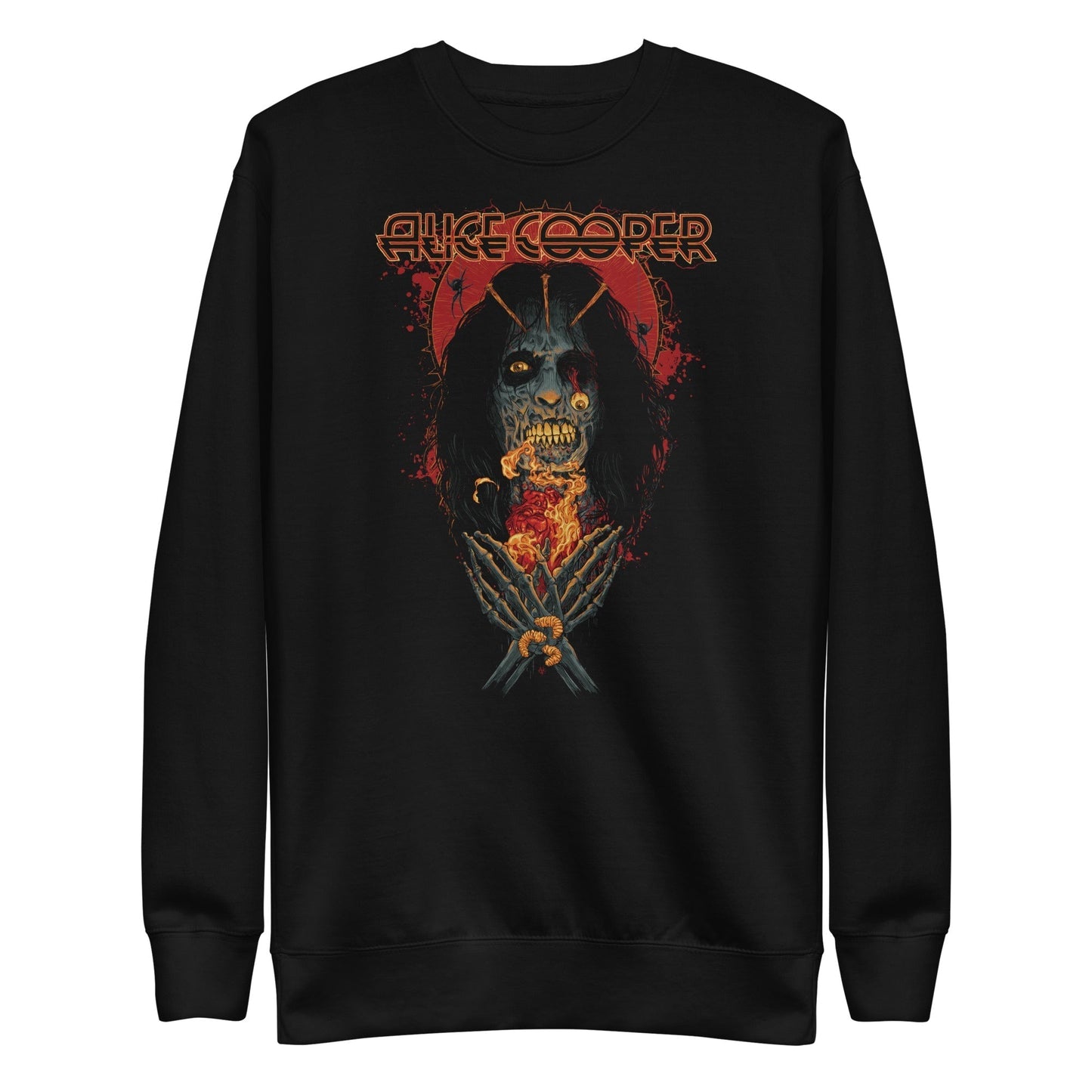 MerchMoment Alice Cooper - Skeleton Sweatshirt [Apparel] - Golden Apple Comics
