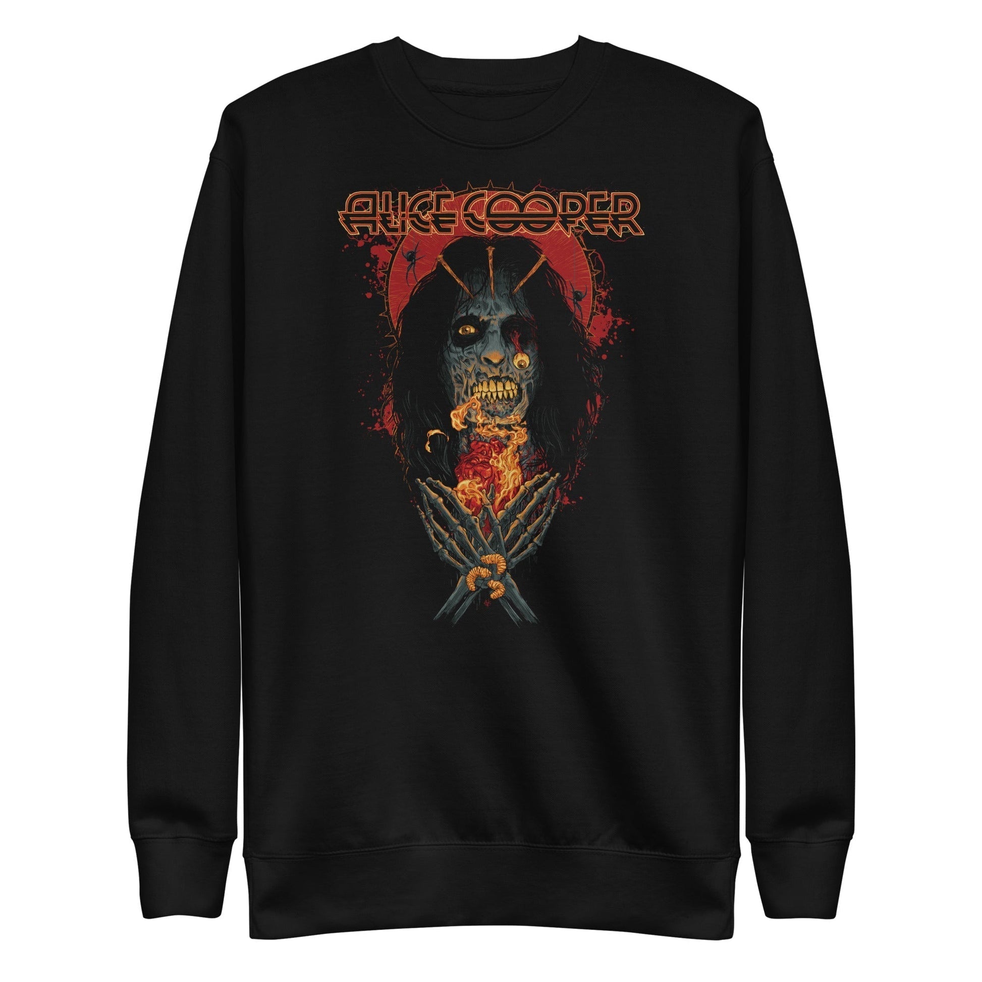 MerchMoment Alice Cooper - Skeleton Sweatshirt [Apparel] - Golden Apple Comics