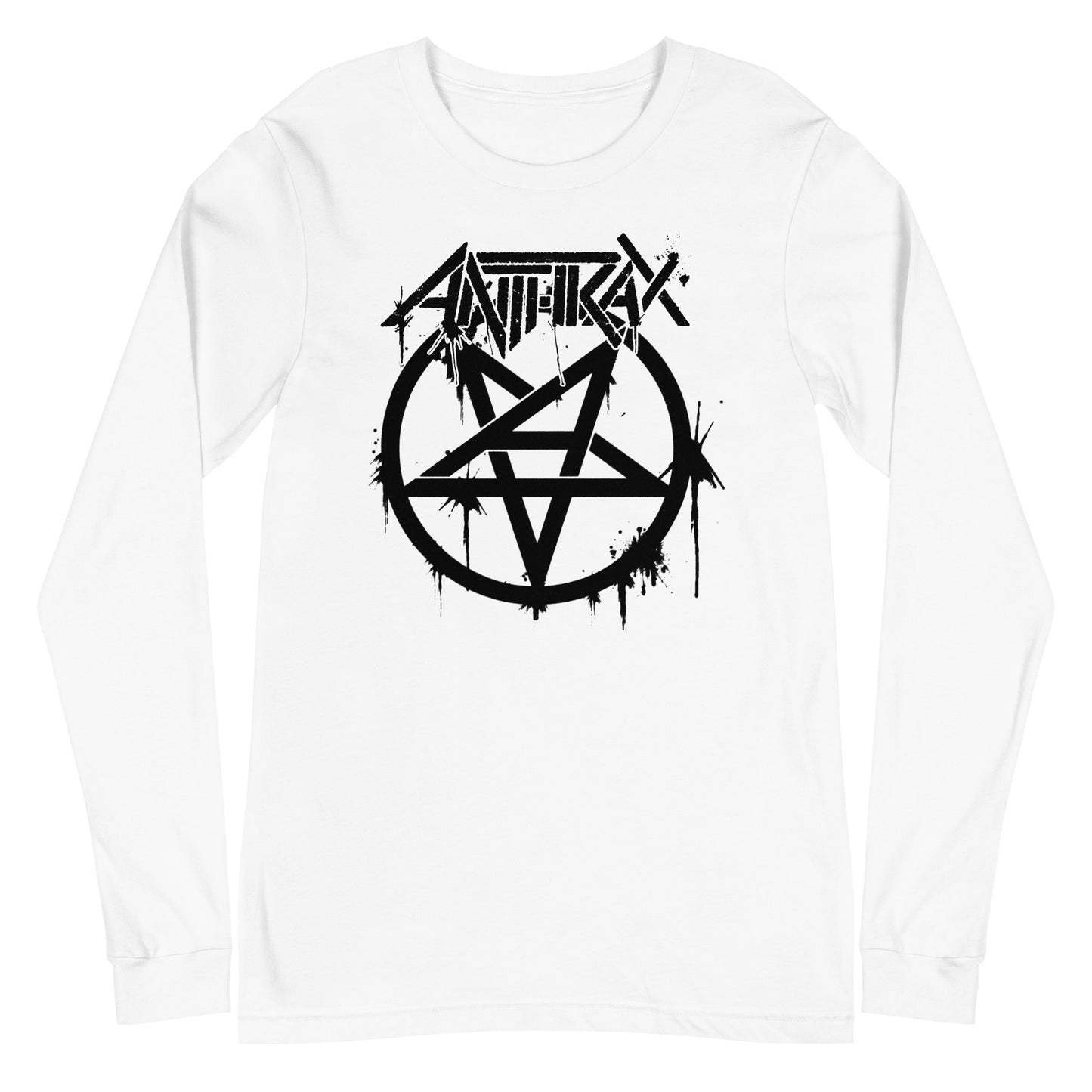 Anthrax - Pentagram Logo Long Sleeve T-Shirt #1009 ()