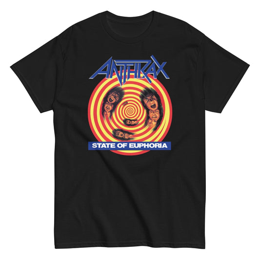 MerchMoment Anthrax - State Of Euphoria T-Shirt [Apparel]