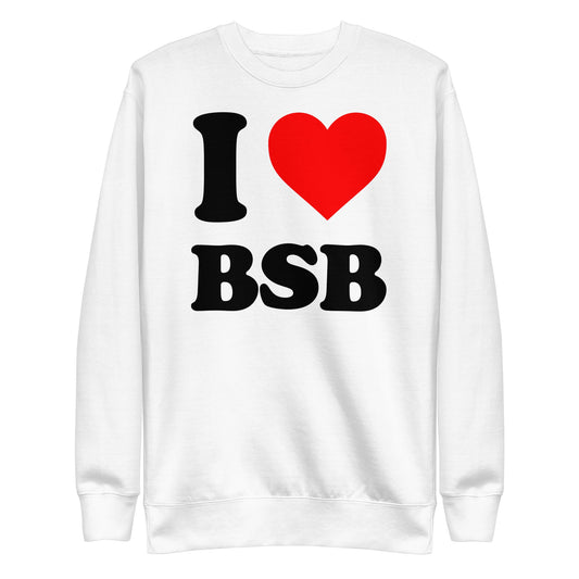 Backstreet Boys - Love BSB White Sweatshirt ()