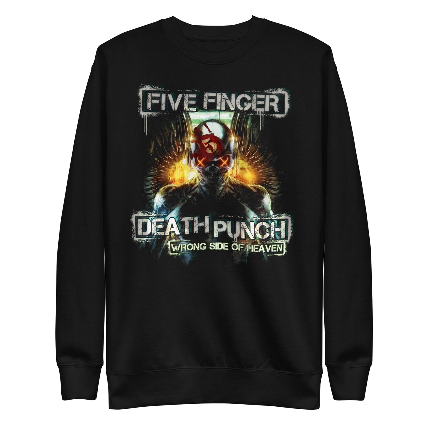 MerchMoment Five Finger Death Punch - Bot Heaven Sweatshirt [Apparel] - Golden Apple Comics