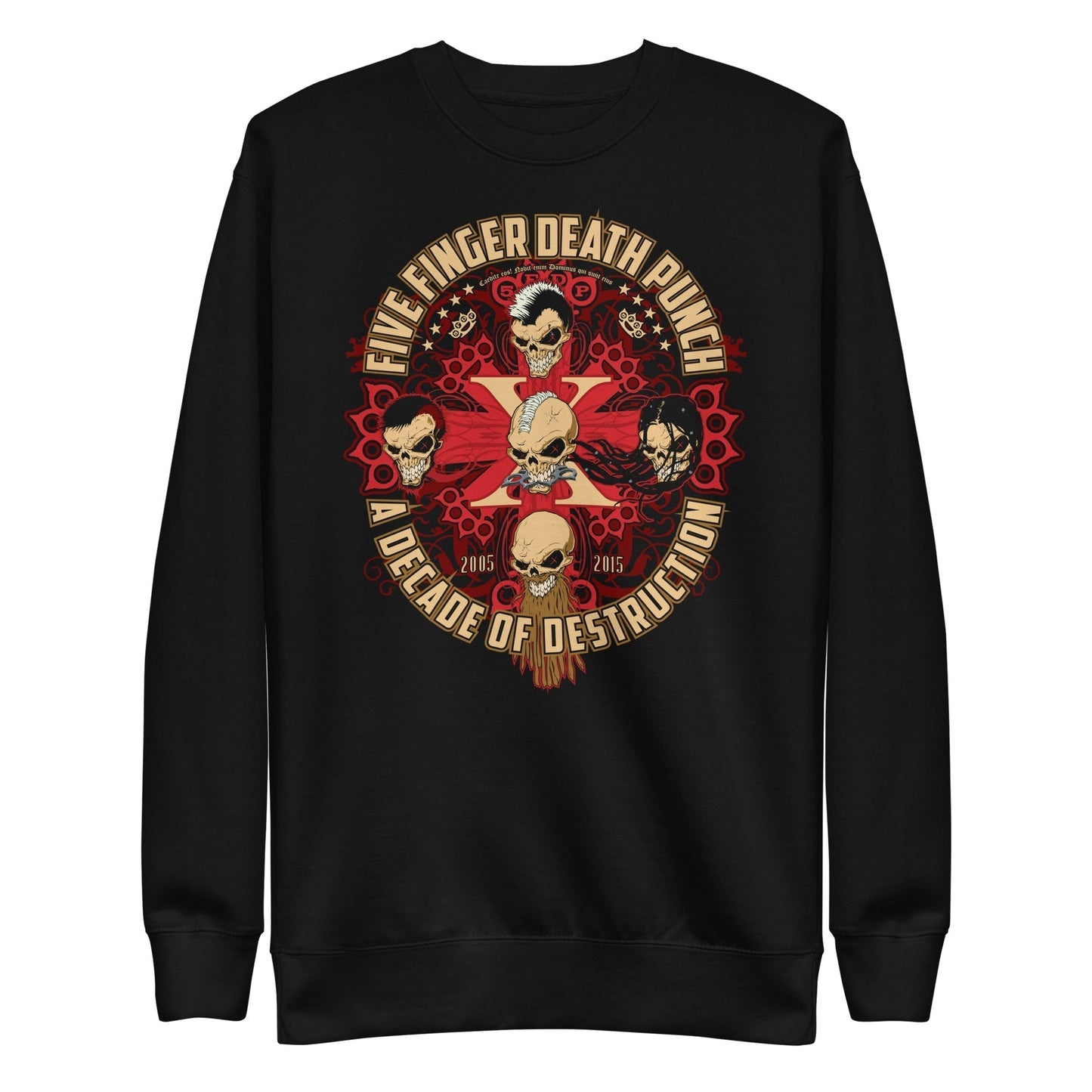 MerchMoment Five Finger Death Punch - Decade of Destruction Sweatshirt [Apparel] - Golden Apple Comics