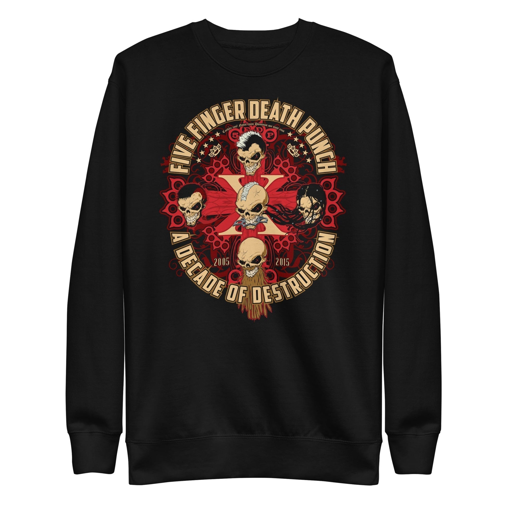 MerchMoment Five Finger Death Punch - Decade of Destruction Sweatshirt [Apparel] - Golden Apple Comics