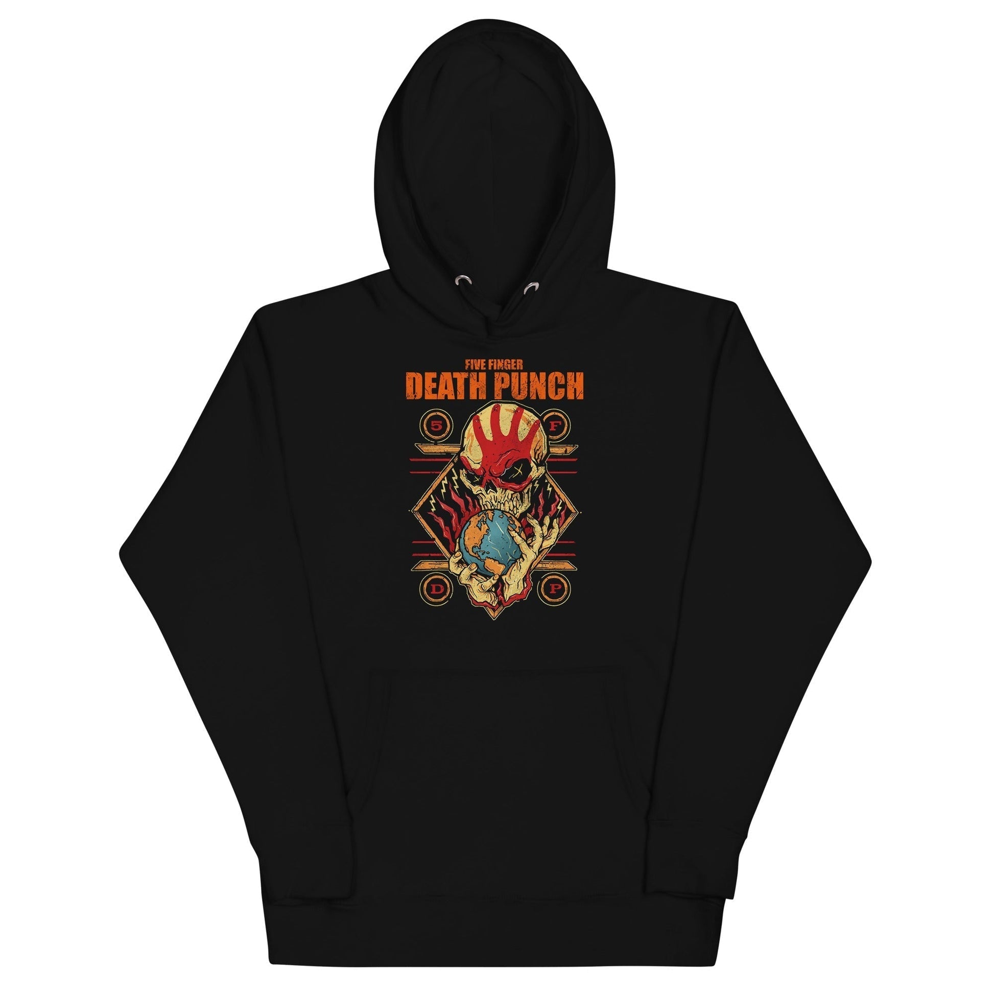 MerchMoment Five Finger Death Punch - Hand Skull Logo Hoodie [Apparel] - Golden Apple Comics