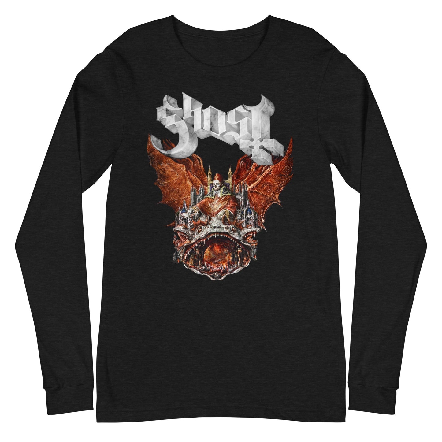 Ghost - Gilded Logo Long Sleeve T-Shirt ()