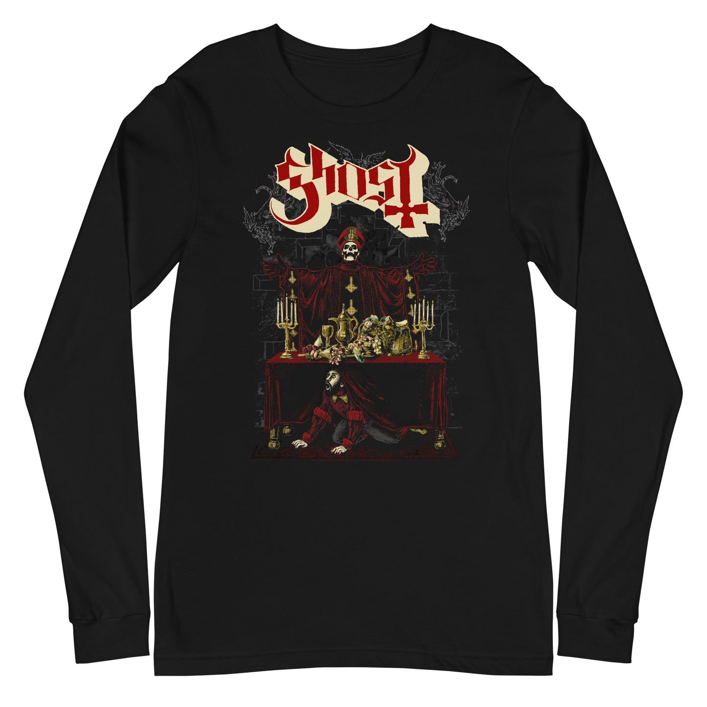 MerchMoment Ghost - Last Supper Long Sleeve T-Shirt [Apparel]