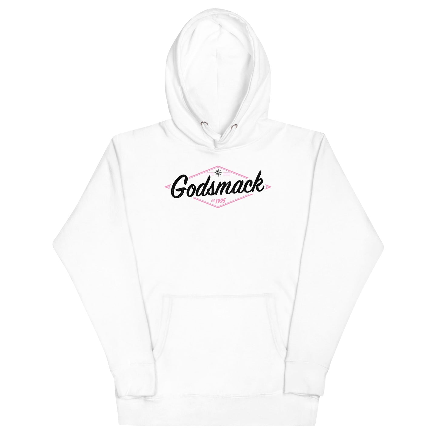 Godsmack - Black and Pink Logo Hoodie ()