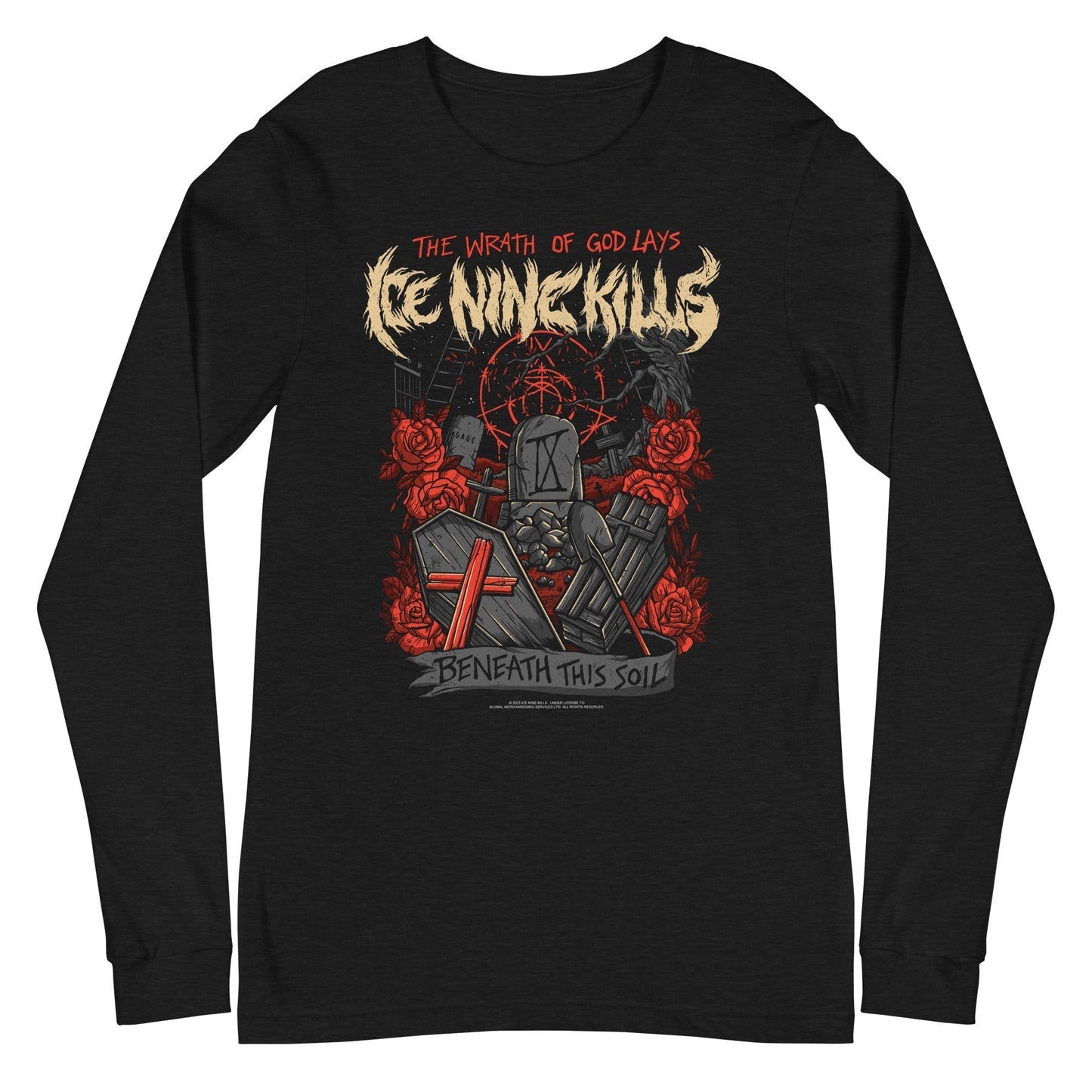 Ice Nine Kills - Beneath This Soil Long Sleeve T-Shirt ()