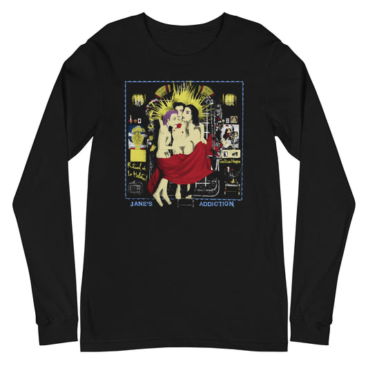 Jane's Addiction - Three Ladies Long Sleeve T-Shirt ()