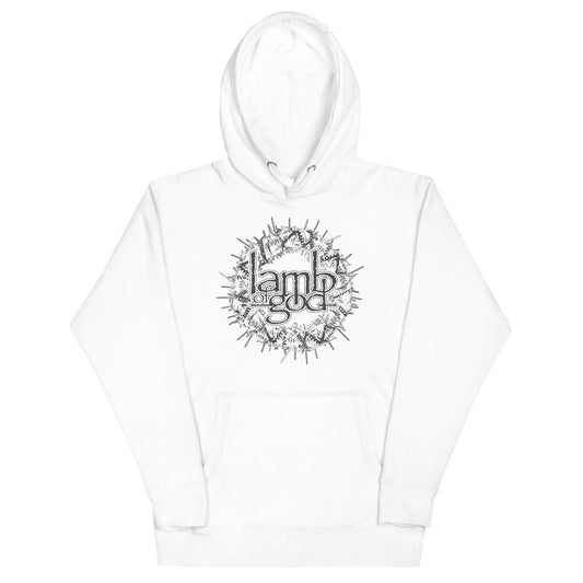 Lamb of God - Badge Logo Hoodie ()