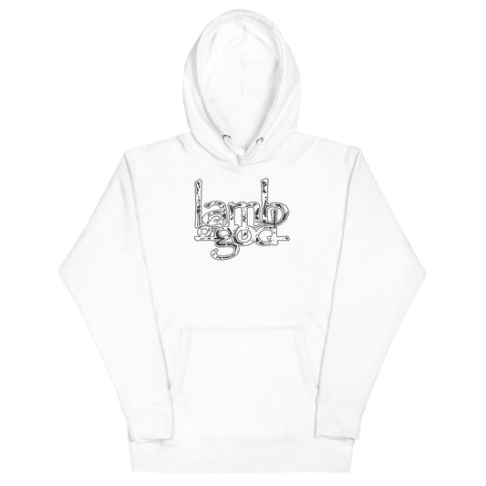 Lamb of God - Filled Logo Hoodie ()