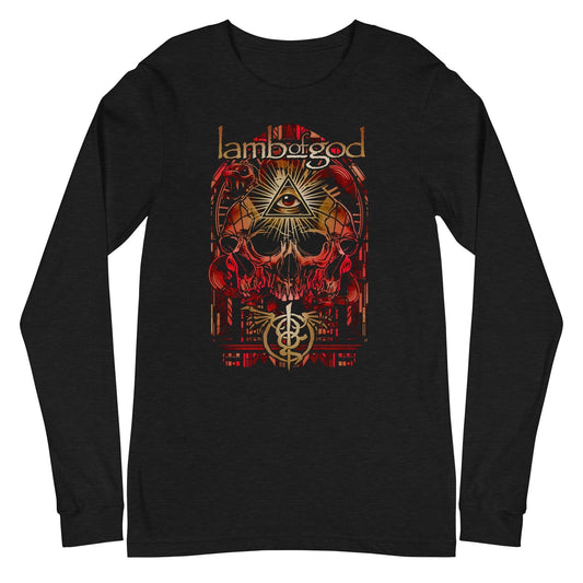 Lamb of God - Providence Skull Long Sleeve T-Shirt ()